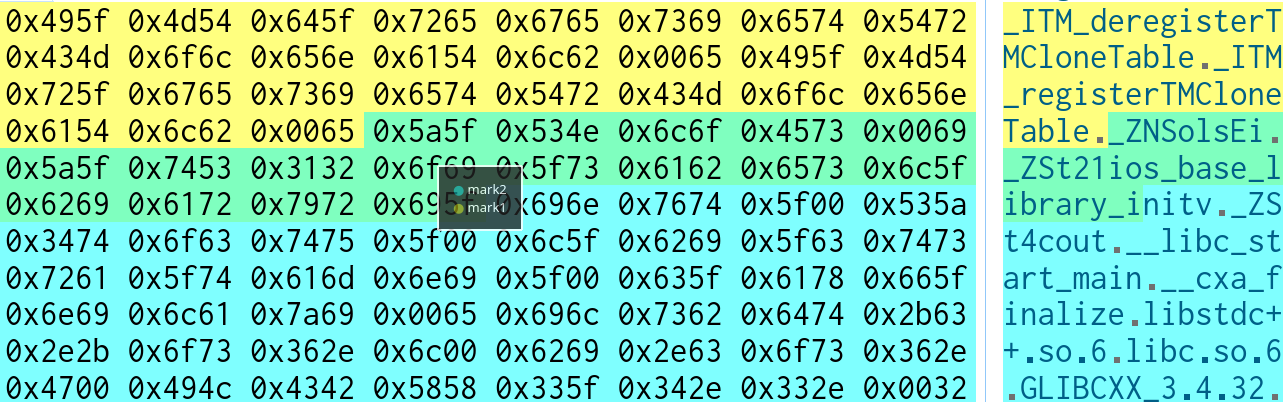 Overlapping marks tooltip